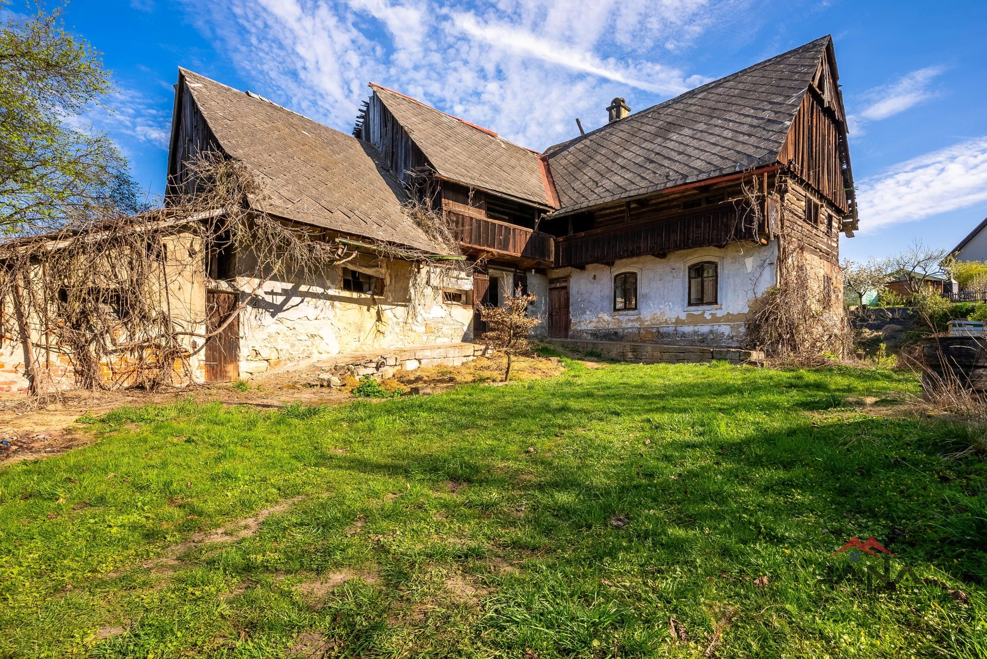Prodej rodinného domu se souborem pozemků – Čtveřín